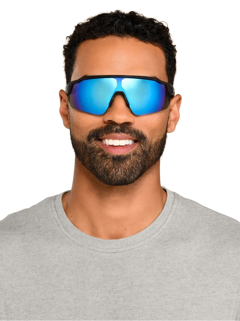 Foster Grant® IRONMAN® IronFlex Blue Shield Men's Sunglasses with