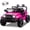 Pink, variant on HappyToysWorld 24V Kids Ride On Car with Parent Remote Control, Electric Toy Jeep w/ 4 Wheel Suspension, Bluetooth Music & LED Lights, 2.4GHz Remote Control Car Gift for Boys Girls Ages 2-5 Years Old