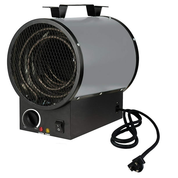 King Electric Pgh2440tb 3750 Watt 240, 120v Electric Garage Heater With Thermostat
