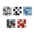 thumbnail image 4 of Mosaic Tiles Sticker Transfers Covers Practical Reusable Wallpaper Waterproof Film 2D Wall Decals Crystal Texture for Kitchen Type 2, 4 of 7