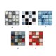 thumbnail image 3 of Bewildely Azulejos de mosaico, pegatinas, cubiertas de transferencia, papel tapiz reutilizable práctico, película impermeable, calcomanías de pared 2D, Decoración del hogar tipo 4 Bewildely HA064275-04, 3 of 6