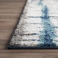 thumbnail image 2 of Dalyn Rocco Shag Area Rug RC2 Rc2 Multi Multi Grid Faded, 2 of 12