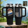thumbnail image 2 of Fishing Gifts for Men, Christmas Gifts for Him Fisherman, Fishing Fathers Day Gift for Dad Husband, 40Oz Stainless Steel Fish Tumbler - Birthday Gift for Fisherman, 2 of 8