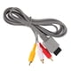 thumbnail image 4 of Audio Video AV Composite 3 RCA Cable Adaptador para Nintendo Wii Cord Wire FLhrweasw Nuevo, 4 of 6