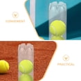 thumbnail image 3 of 5 piezas de tenis de tenis botella de almacenamiento de bolas pequeñas recipiente de recipiente de desgaste contenedor de bolas de tenis resistente, 3 of 5