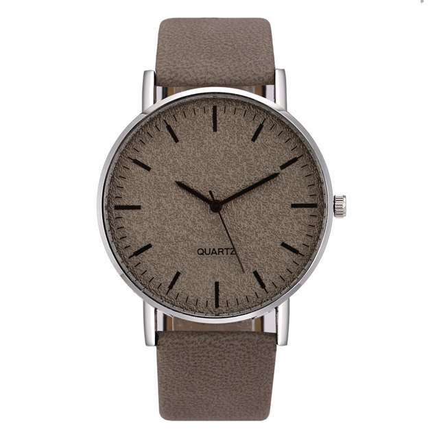 Reloj de cuarzo para hombre, informal, elegante, a la moda, sencillo, sin palabras, con correa de escala, reloj para hombre