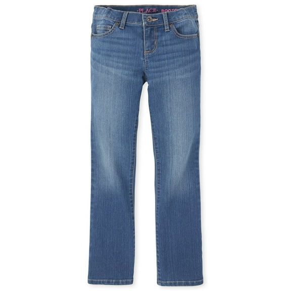 The Children's Place Girls Bootcut Denim Jeans, Sizes 4-18
