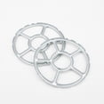 thumbnail image 3 of CIMAXIC Gas Stove Pot Rack Brackets Made of Galvanized Plate for Home Use Silver Color 2 Pcs,6.89"X6.89"X0.79", 3 of 5