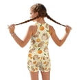 thumbnail image 2 of Xoenoiee Capybara Orange Polka Dot Print Girls Tankini Swimsuits 2 Piece Ruched Swimwear Swim Shorts Girl Bathing Suit for Beach Pool Vacation, 10-11 Years, 2 of 7