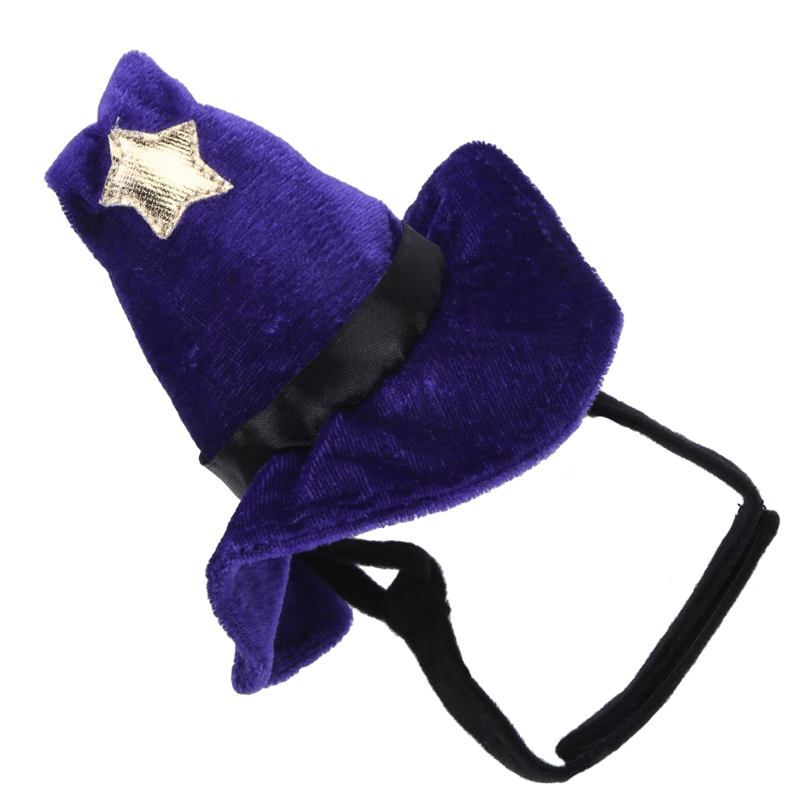 Pet Wizard Hat Durable Easy To Maintain Superb Craftsmanship Dog Hat with Star Bell for Role Play for Thanksgiving