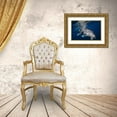 thumbnail image 3 of Gabriel, Barathieu 32x23 Gold Ornate Wood Framed with Double Matting Museum Art Print Titled - Humpback Whale, 3 of 4