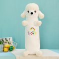 thumbnail image 1 of 60-120 Cm High Quality Simulation Teddy Dog Plush Toy Stuffed Lifelike Dog Toys Home Decor Kids BrithdayWhite60 cm Deng Xun unisex, 1 of 1
