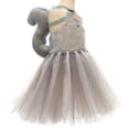 thumbnail image 5 of Rggeeun Toddler Adorable Squirrel Dress For Girls Stage Performance Play Pretend Tutu Dresses Versatile Casual O-Neck Sundress, 5 of 6