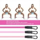 thumbnail image 2 of TPE Resistance Bands Ankle Straps Fitness Set, 2 of 5