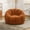 Orange, variant on Noble House Haylie Fluffy Faux Fur Bean Bag Chair, High Density Foam Lazy Sofa Lounge, for Living Room, Orange
