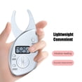 thumbnail image 4 of Calibrador de grasa corporal, báscula electrónica, monitor de fitness, analizador, herramienta digital de medición de adelgazamiento de pliegues cutáneos, 4 of 9