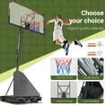 thumbnail image 2 of MUCHANT Portable Basketball Hoop, 4.4-10FT Adjustable Kids Basketball Goal System with 45’’PC Shatterproof Backboard for Outdoor Indoor, 2 of 9
