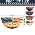 thumbnail image 5 of 250 Year American Anniversary Flag,USA Fan Flag,23.6"x47.2" Patriotic Half Fan Banner Bunting Flags 4th of July Decorations American Flag Banners for Wall,Front Door,Porch,Fence Decor, 5 of 8