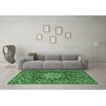 thumbnail image 3 of Ahgly Company Indoor Square Persian Emerald Green Traditional Area Rugs, 8' Square, 3 of 4