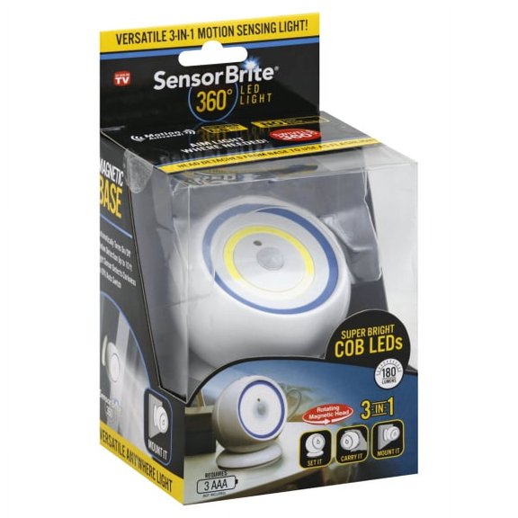 Sensor Bright Led Motion Light - White