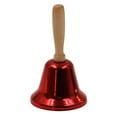 thumbnail image 1 of Christmas Hand Bell Santa Claus Jingle Bells Wedding Party Decor (Red), 1 of 1