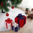 thumbnail image 4 of ⚡ Big Sale ! A Set Of 3 Christmas Color Boxes 50 LED Color Box Decorations With Bows And Plugs Indoor And Outdoor Christmas Tree Christmas Boxes Holiday Decorations, 4 of 6