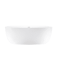 thumbnail image 3 of Vanity Art 59" Freestanding White Acrylic Bathtub, 3 of 4