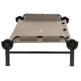 thumbnail image 4 of Disc-O-Bed Single Cot, Portable Sleep Solution for Tents & Cabins, Tan, XL, 4 of 4