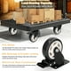 thumbnail image 3 of 4 ruedas resistentes de 4 pulgadas con cojinetes bloqueables, ruedas silenciosas de 360° con frenos para carros, bancos de trabajo, estantes y muebles, 3 of 6