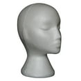 thumbnail image 3 of Zhaomeidaxi 2Pcs Foam Wig Head Female Mannequin Hairpieces Stand Holder Cosmetics Model Head Wig Display for Home Salon and Travel, 3 of 6