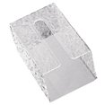 thumbnail image 1 of <p>Wall Mounted Tissue Box, Tissue Box Dispenser Glacier Pattern Light Luxury Style  For Bathroom</p>, 1 of 7