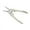 White 6Y5, variant on Qonioi Multi Functional Kitchen Scissors, Self-Retracting Spring Scissors for Fish Poultry Herbs Cutting, Cooking Shears