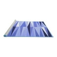 thumbnail image 2 of Ahgly Company Machine Washable Indoor Rectangle Abstract Blue Contemporary Area Rugs, 5' x 8', 2 of 4