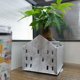 thumbnail image 4 of 2 piezas hechas a mano en forma de casa maceta contenedor decoración fieltros tela decoración WD.WDQZL Hogar, 4 of 5