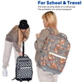thumbnail image 3 of J World Girls Sundance 20" Rolling Backpack With Laptop Sleeve For School And Travel, Picnic, 3 of 119