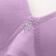 thumbnail image 6 of Plus Size Push Up Underwire Bra - Back Fat Smoothing, Lightly Padded, Supportive T-Shirt Bra for Everyday Comfort Light Purple 36, 6 of 6