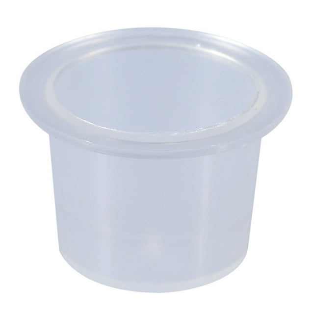Herwey 1000Pcs/Bag Tattoo Ink Cap Cup Plastic Microblading Pigment Accessories Holder Container 3Sizes,Ink Cap, Ink Pigmet Cup