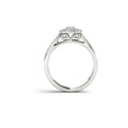 thumbnail image 2 of 3/4 Carat T.W. Diamond Double Halo 10kt White Gold Engagement Ring, 2 of 3