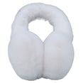 thumbnail image 4 of Men Women Fluffy Cosy Warm Ear Warmer Plush Ear Muffs Earflaps WHITE, 4 of 8