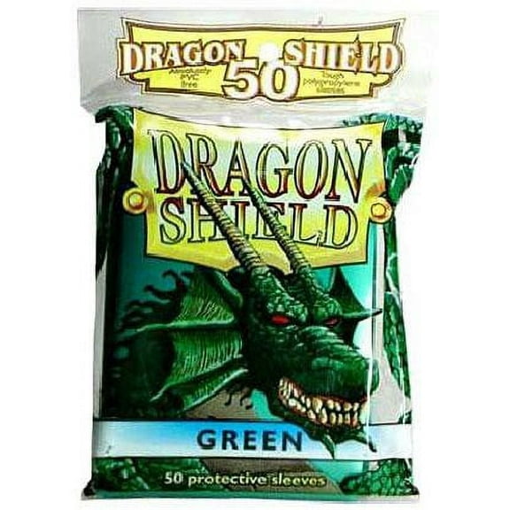 Card Supplies Dragon Shield Green Card Sleeves (50 ct)