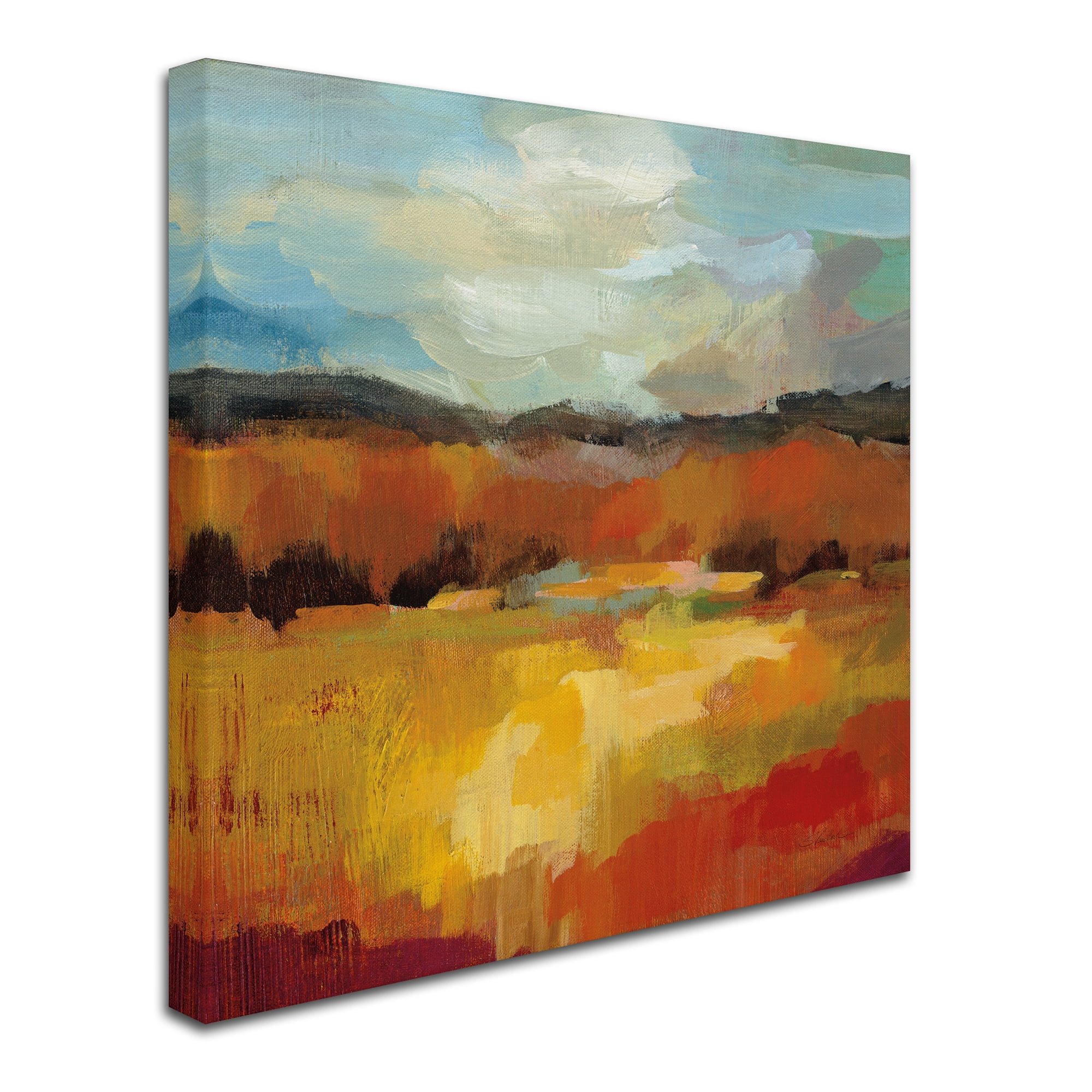 Trademark Fine Art 'October Moment II' Canvas Art by Silvia Vassileva