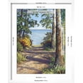 thumbnail image 5 of Art.com Quiet Temple Art Print by A.A. Pfannmuller, White Frame Wall Art, 17" x 21", 5 of 5
