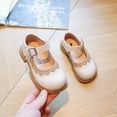 thumbnail image 3 of Toddler Little Girl Ballet Flat Dress Shoes School Oxfords Marry Jane Big Girl Party School Uniform Shoes, 3 of 9