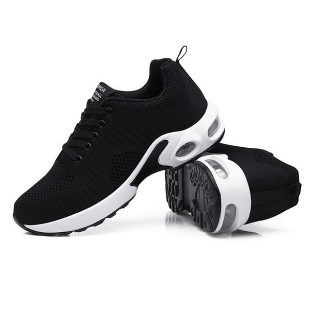 Sonducket 1 par de zapatillas deportivas para mujer, zapatillas deportivas para Fitness, regalos de cumpleaños, calzado para ejercicio, Calzado Negro/41