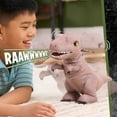 thumbnail image 6 of Jurassic World Rebirth Roaring T. Rex, 10.5 inch Interactive Plush Toy, Boys and Girls Ages 3 up, 6 of 8