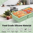 thumbnail image 2 of 3-pack Silicone Freezer Trays With Lid 2 Large 2-cup(500ml)&4 Medium 1-cup(125ml)&6 Small 1/2-cup(75ml) Soup Container Molds Ice Cube Tray For Meal Prep&freezing Stews Sauces, 2 of 8