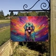 thumbnail image 3 of Hippie Newfoundland Portrait oil painting Watercolor Tie-dye Vintage Horizontal Metal Aluminum Sign Newfie Dog Lover Gifts Wall Art Home Decor - 00015, 3 of 5