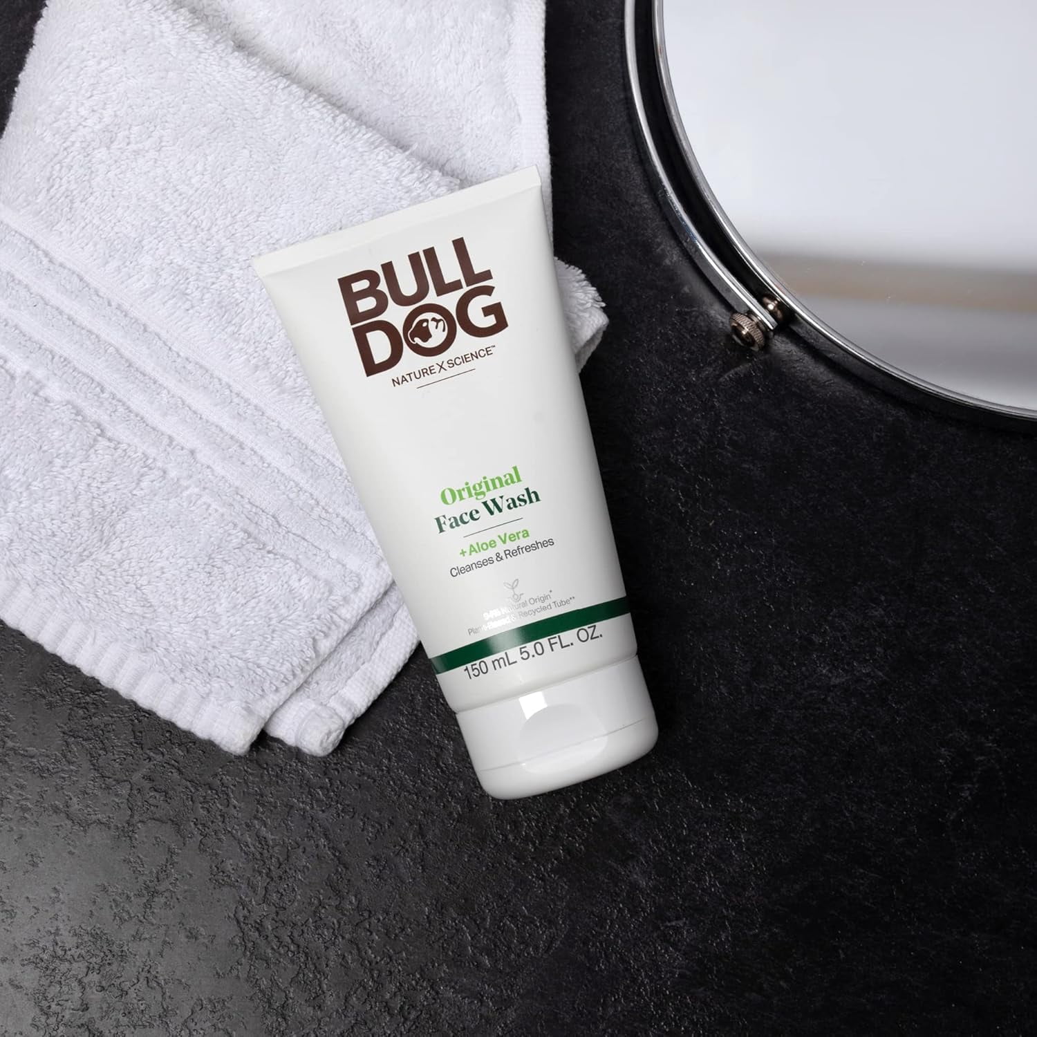 Bulldog Skincare for Men Original Face Wash 5 Oz, 5-Pack