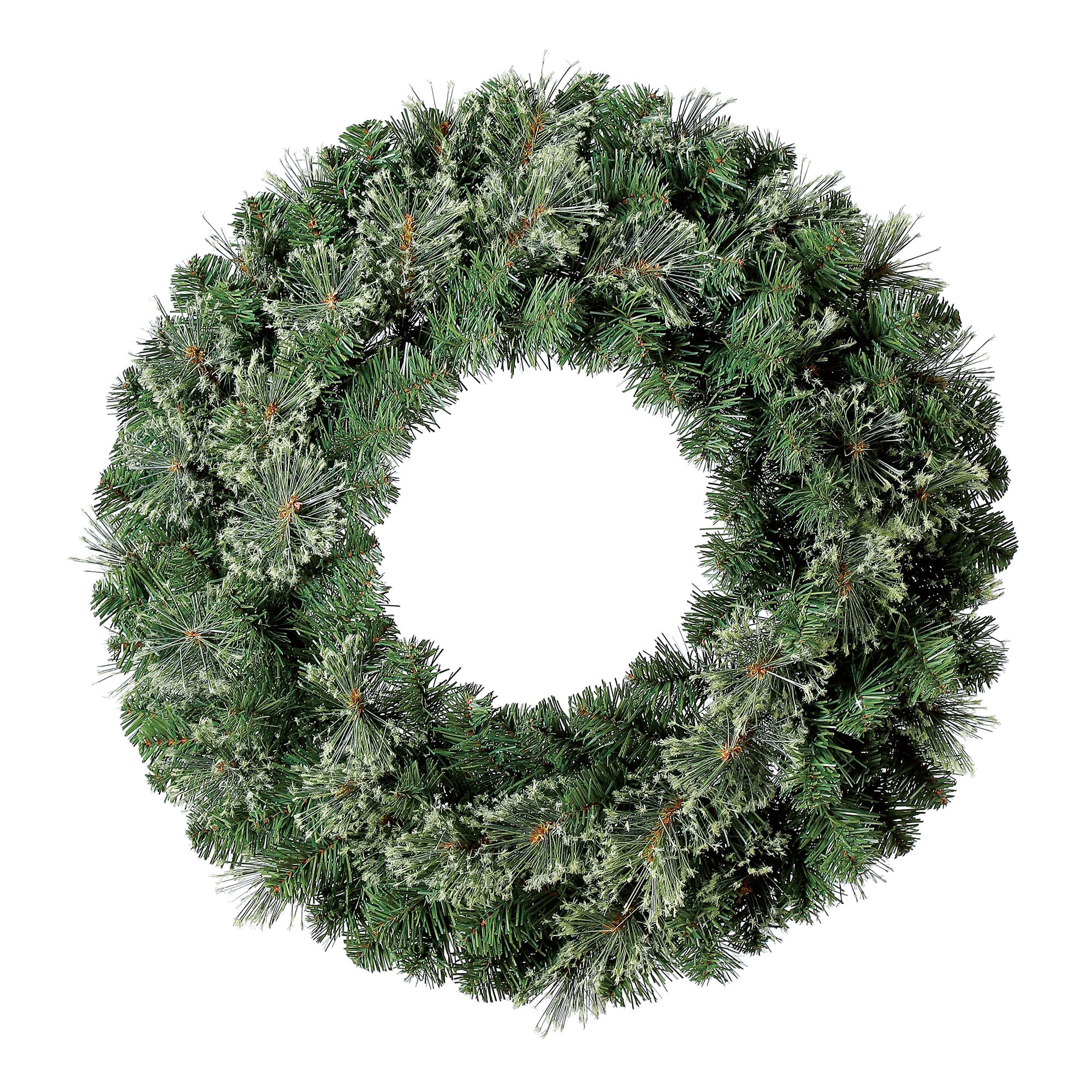 Holiday Time Non-Lit Liberty Artificial Christmas Wreath, 24&quot; - Walmart.com