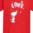 thumbnail image 3 of Peanuts - Snoopy Love Balloons Short Sleeve Graphic T-Shirt, 3 of 6